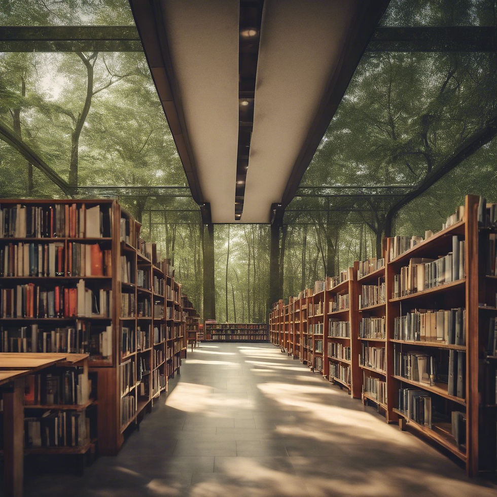 Photo of Greenville Library interior